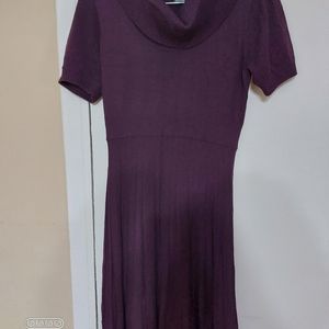 Jessica Howard Purple Sweater Dress